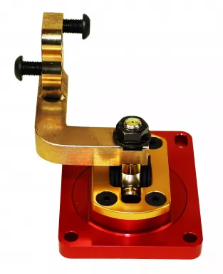 Qwik Stik Shifter, T5/T56 Square Base,. 2.5" Left & 2" Forward Offset